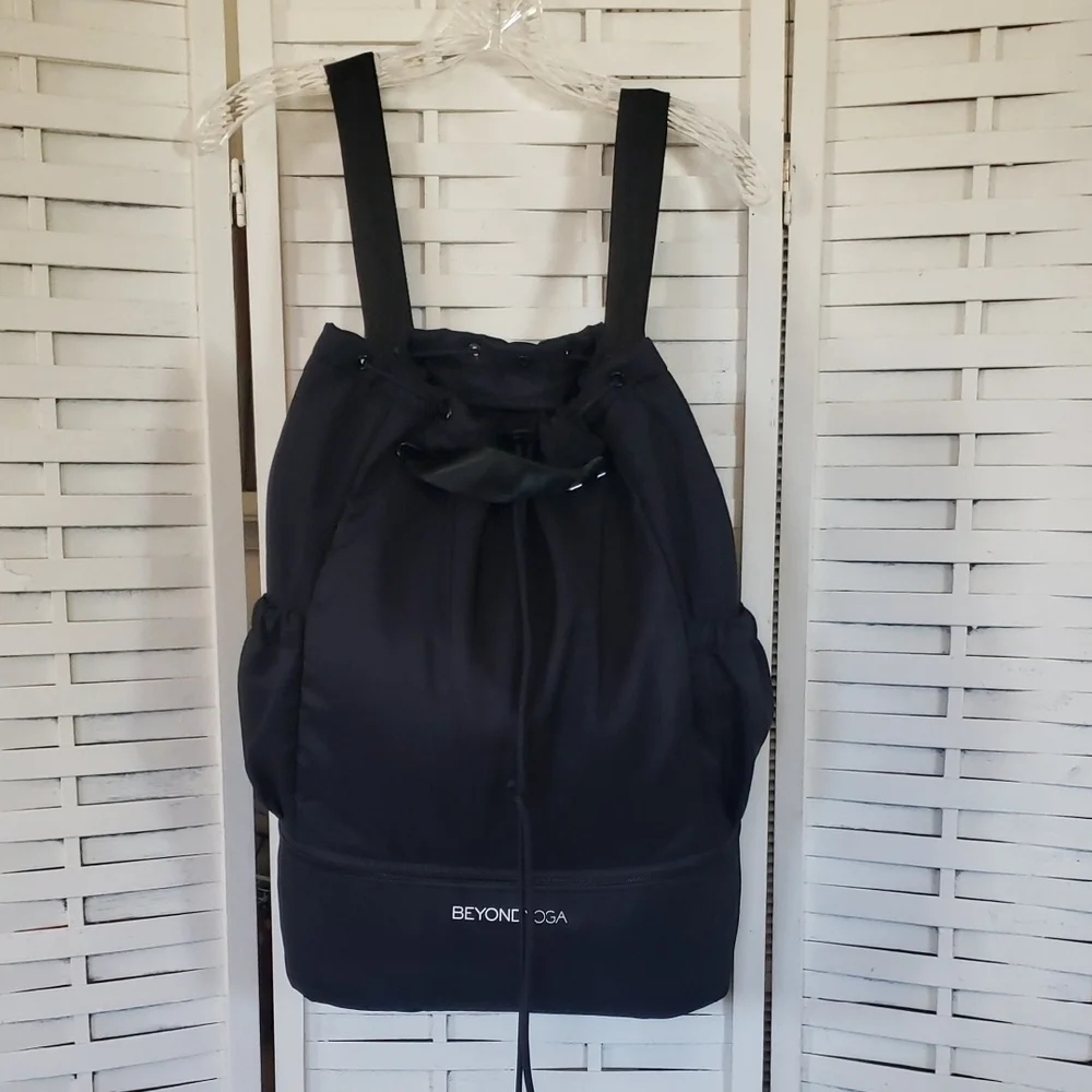 Beyond Yoga Midnight Black Backpack